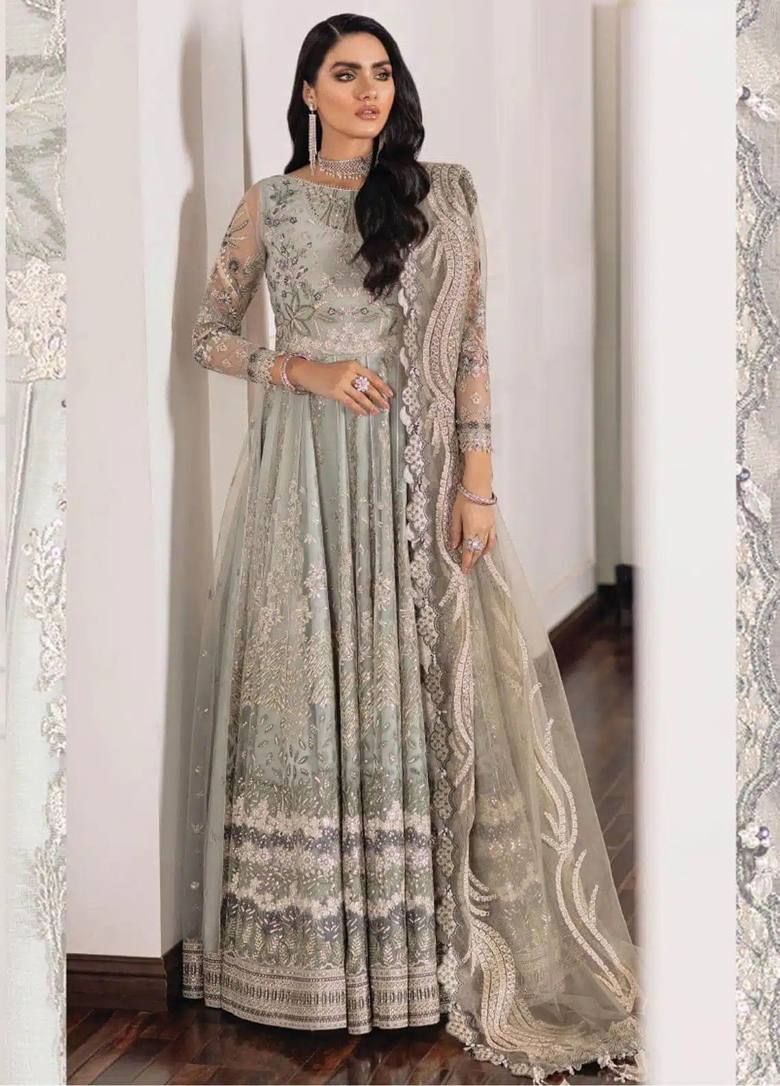 Baroque | Chantelle Embroidered | EC-03 - House Of Anaya