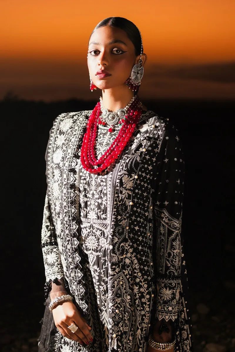 Sana Safinaz | Luxury Lawn 2023 | L231-008A-CZ - House Of Anaya