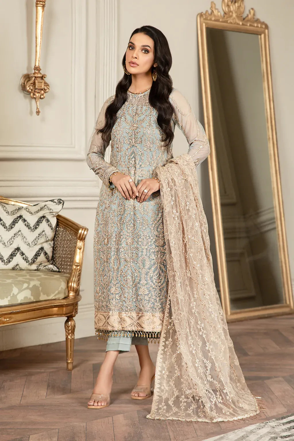Zarif | Mehroze Formals 2022 | Iceberg - House Of Anaya