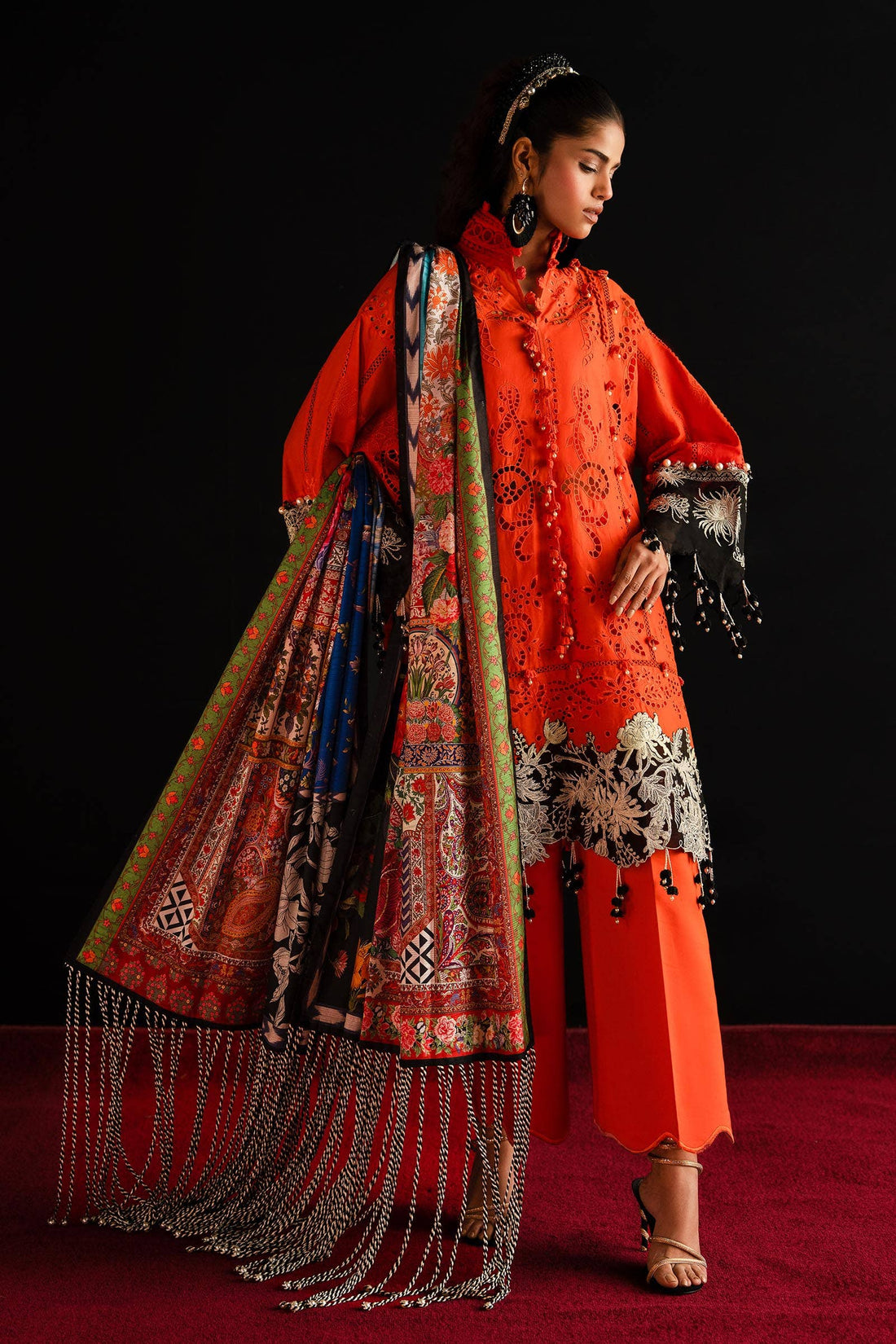 Sana Safinaz | Luxury Collection 24 | L241-001A-3CL - House Of Anaya