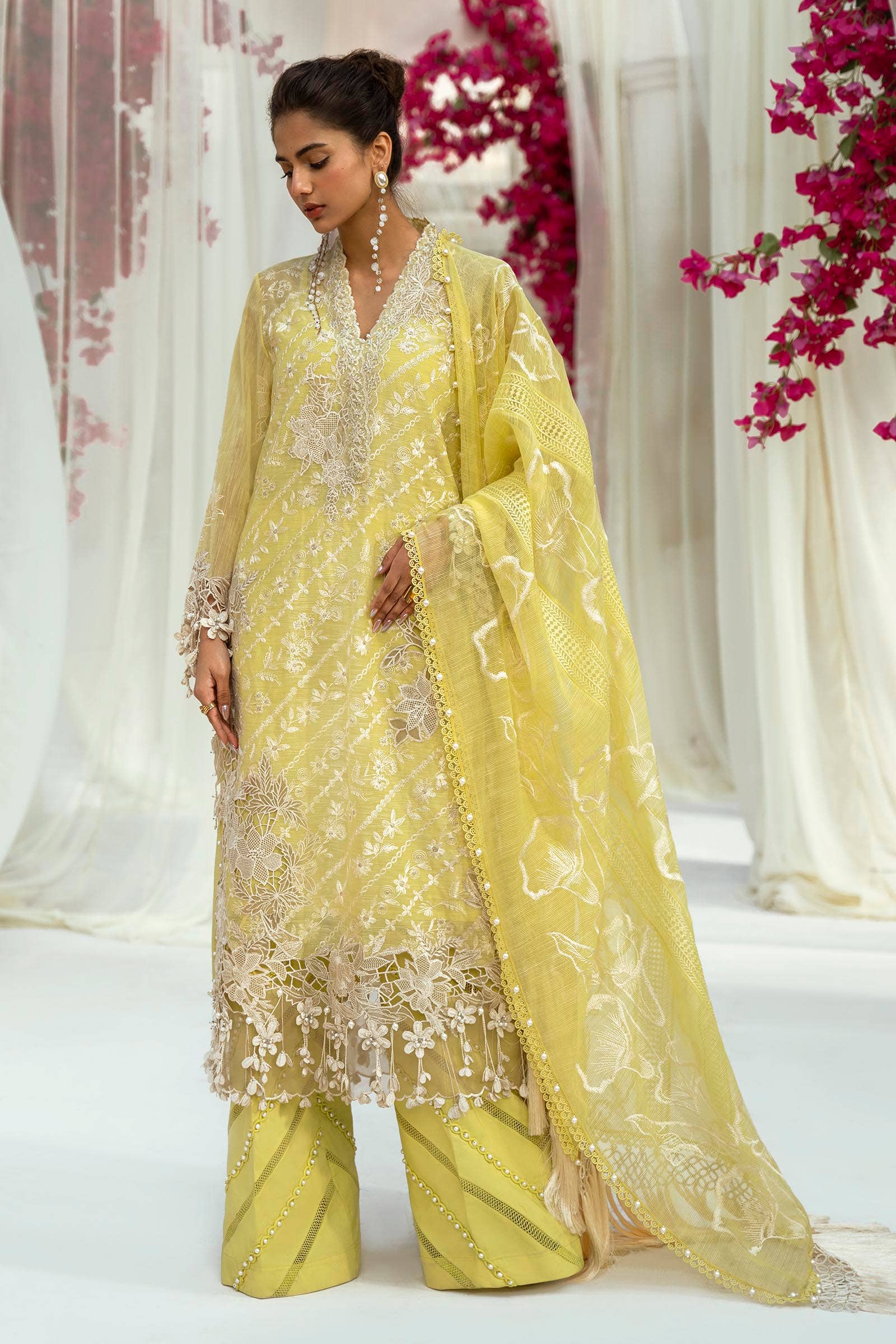 Sana Safinaz | Luxury Collection 24 | L241-010A-3CV - House Of Anaya