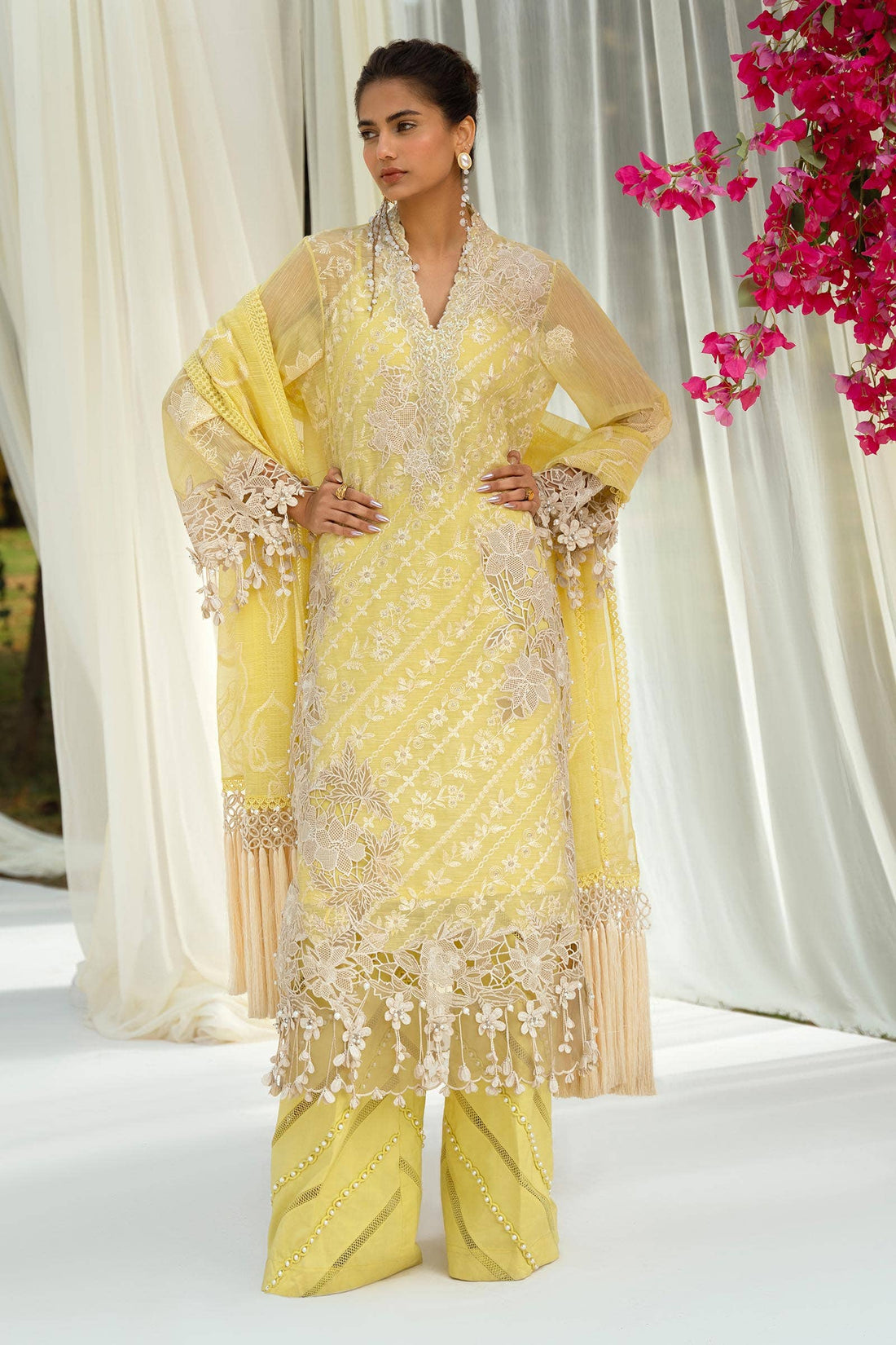 Sana Safinaz | Luxury Collection 24 | L241-010A-3CV - House Of Anaya