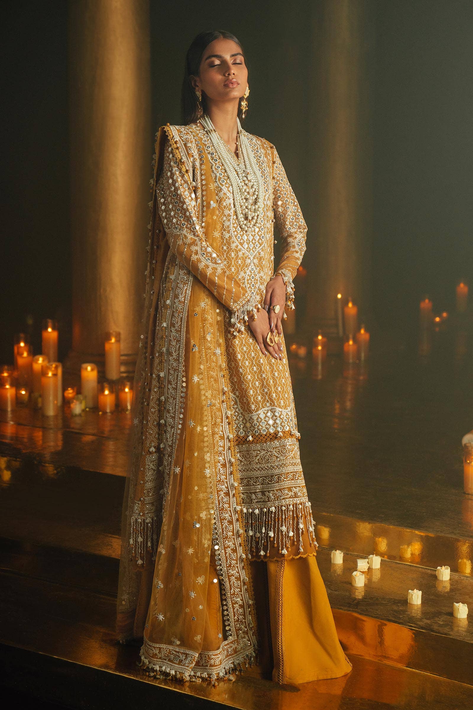 Sana Safinaz | Luxury Collection 24 | L241-002B-3CT - House Of Anaya