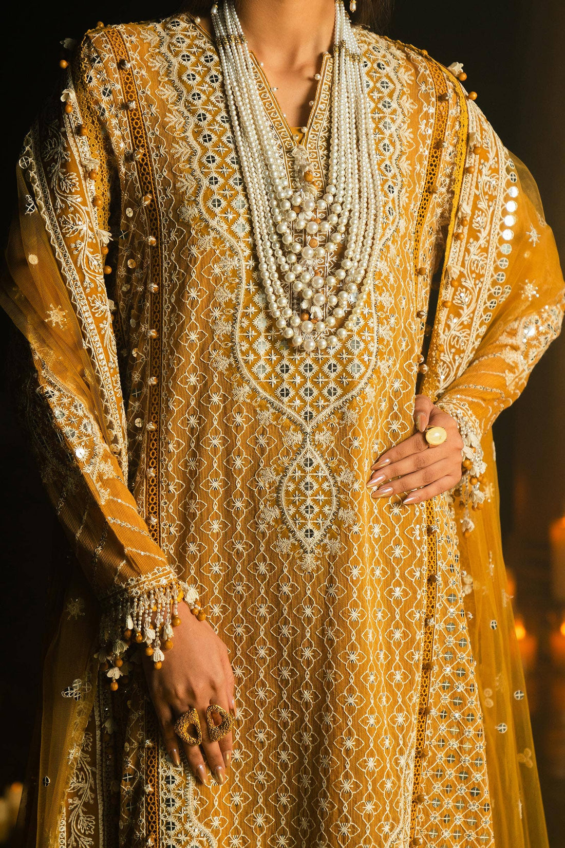 Sana Safinaz | Luxury Collection 24 | L241-002B-3CT - House Of Anaya