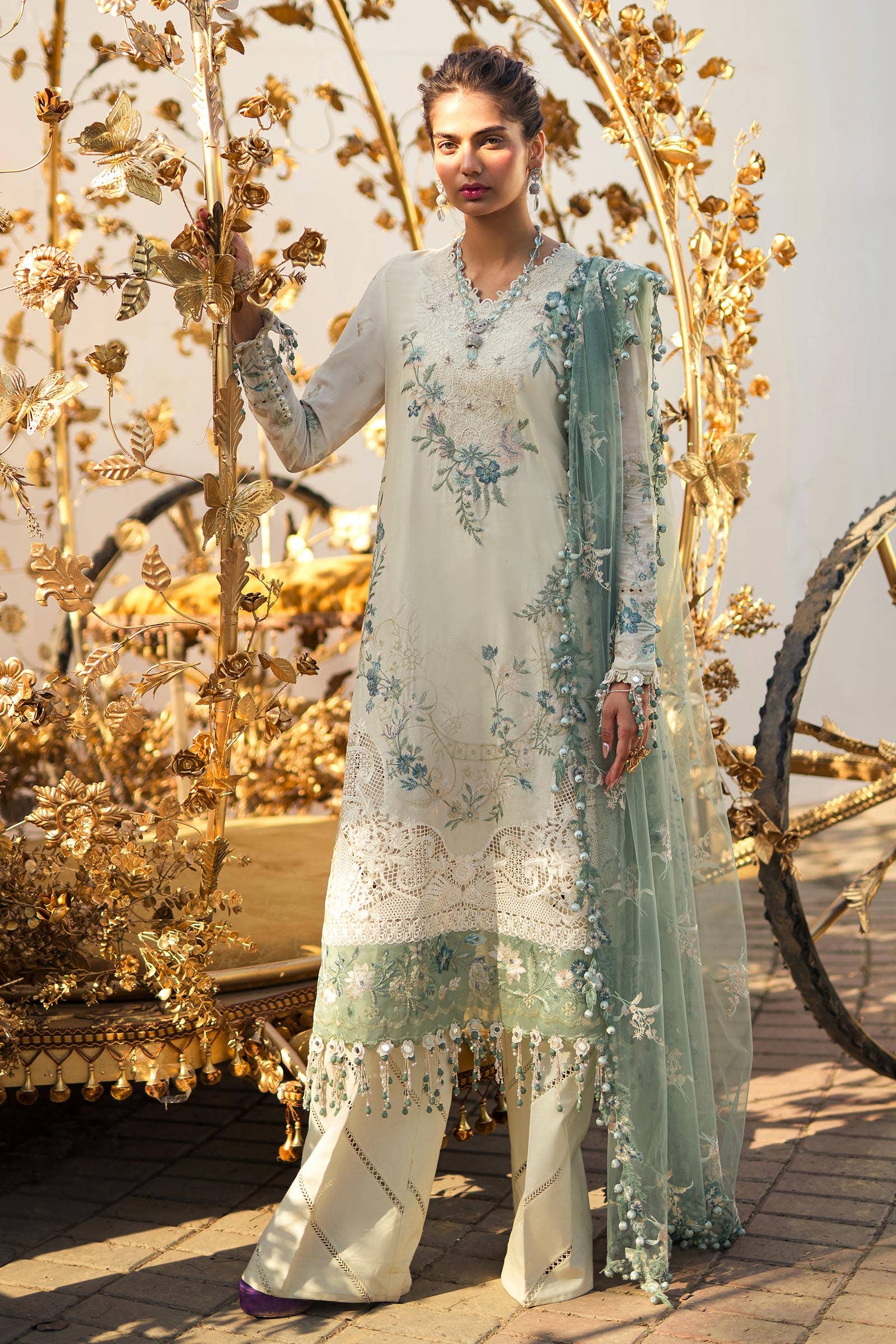 Sana Safinaz | Luxury Collection 24 | L241-003A-3CT - House Of Anaya