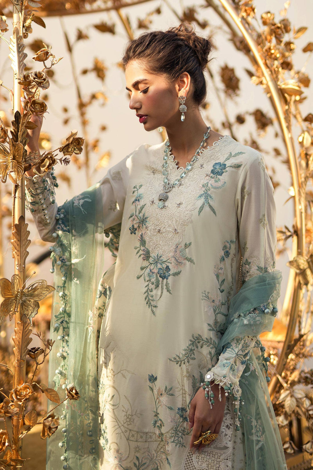 Sana Safinaz | Luxury Collection 24 | L241-003A-3CT - House Of Anaya