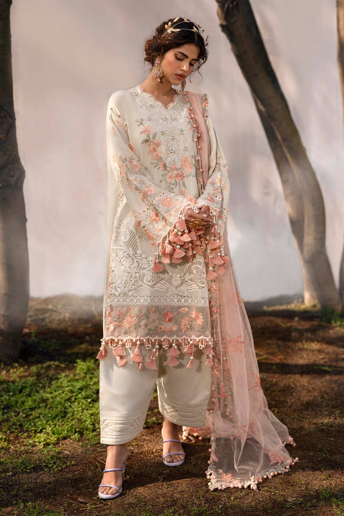 Sana Safinaz | Luxury Collection 24 | L241-003B-3CT - House Of Anaya