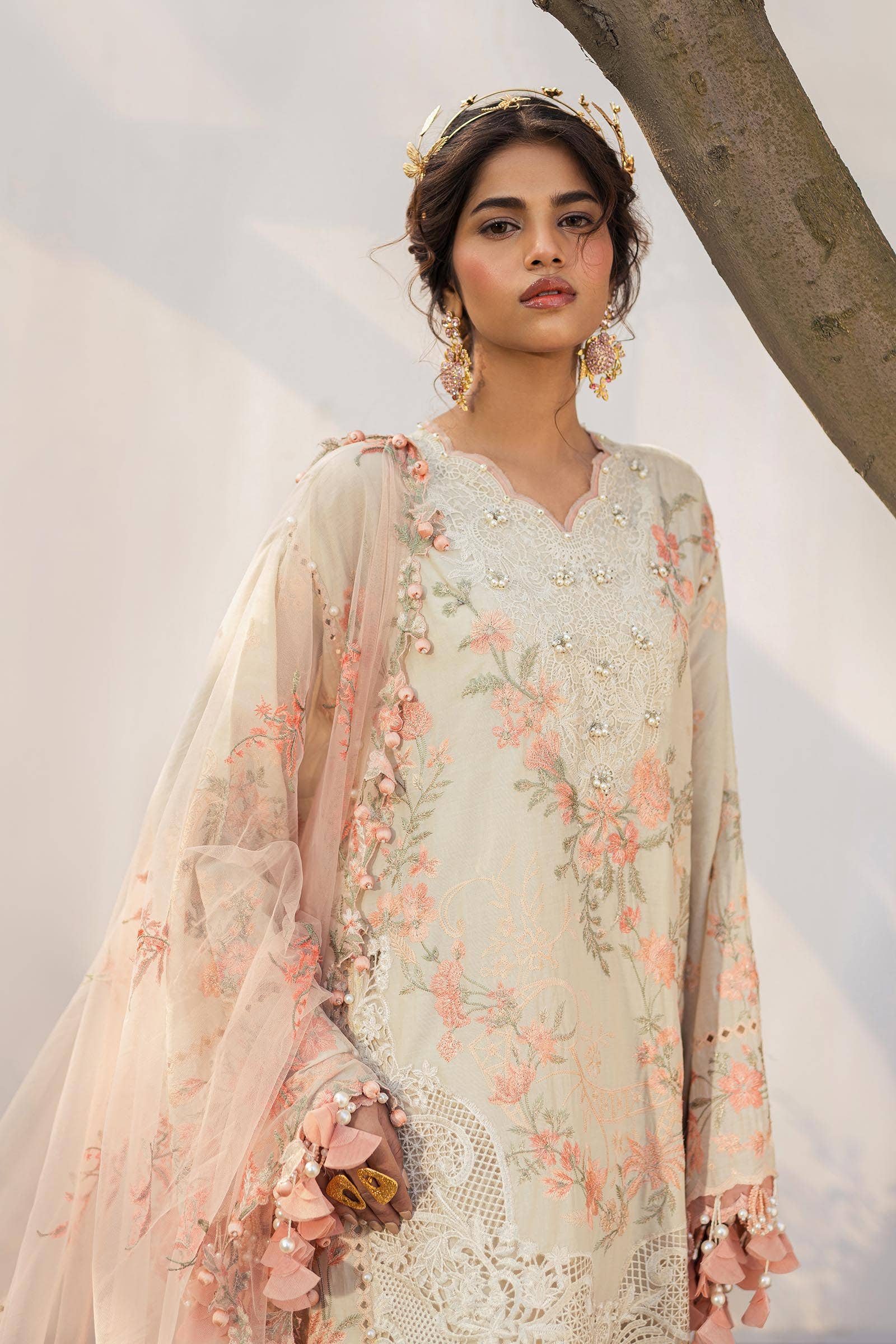 Sana Safinaz | Luxury Collection 24 | L241-003B-3CT - House Of Anaya