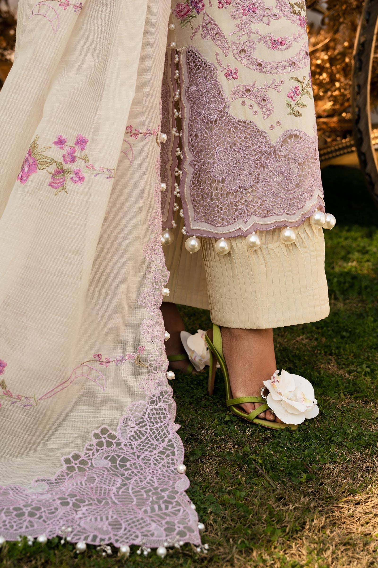Sana Safinaz | Luxury Collection 24 | L241-004B-3CV - House Of Anaya