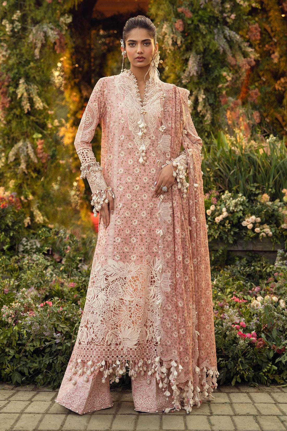 Sana Safinaz | Luxury Collection 24 | L241-005A-3CU - House Of Anaya
