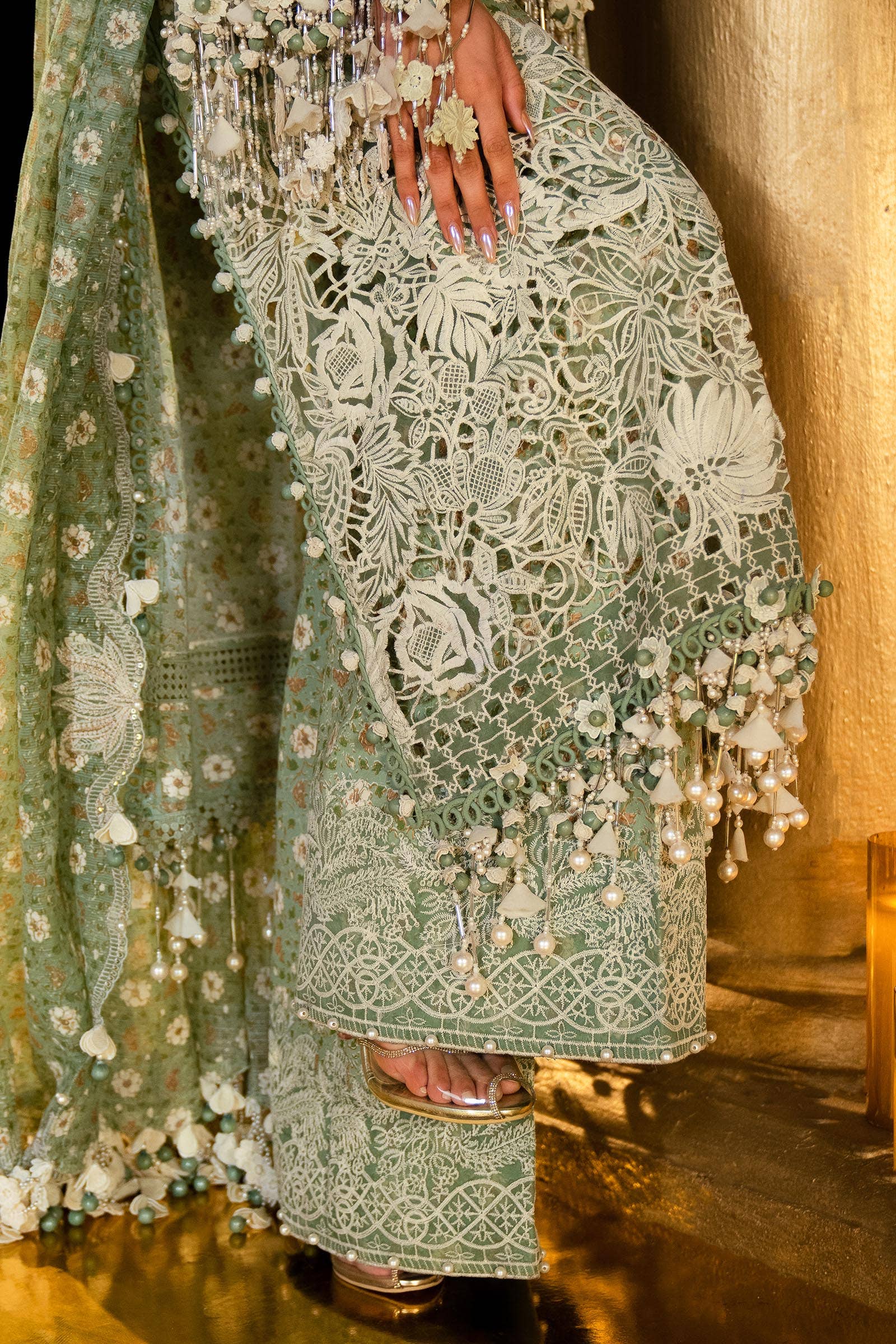 Sana Safinaz | Luxury Collection 24 | L241-005B-3CU - House Of Anaya