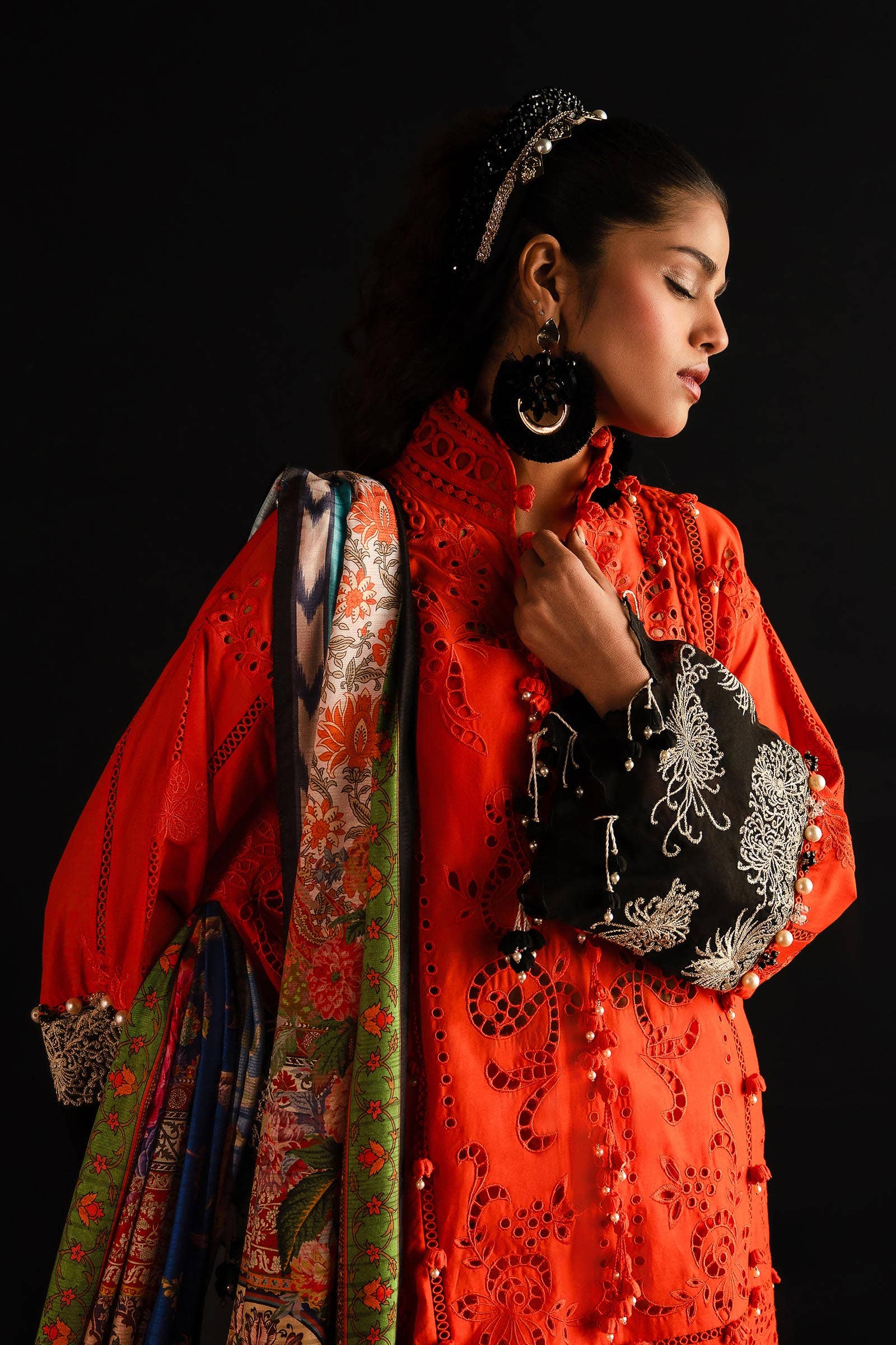 Sana Safinaz | Luxury Collection 24 | L241-001A-3CL - House Of Anaya