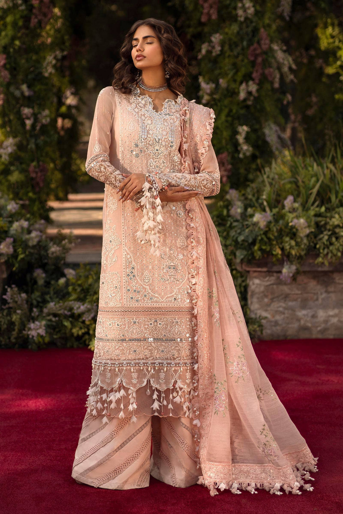Sana Safinaz | Luxury Collection 24 | L241-006A-3CV - House Of Anaya