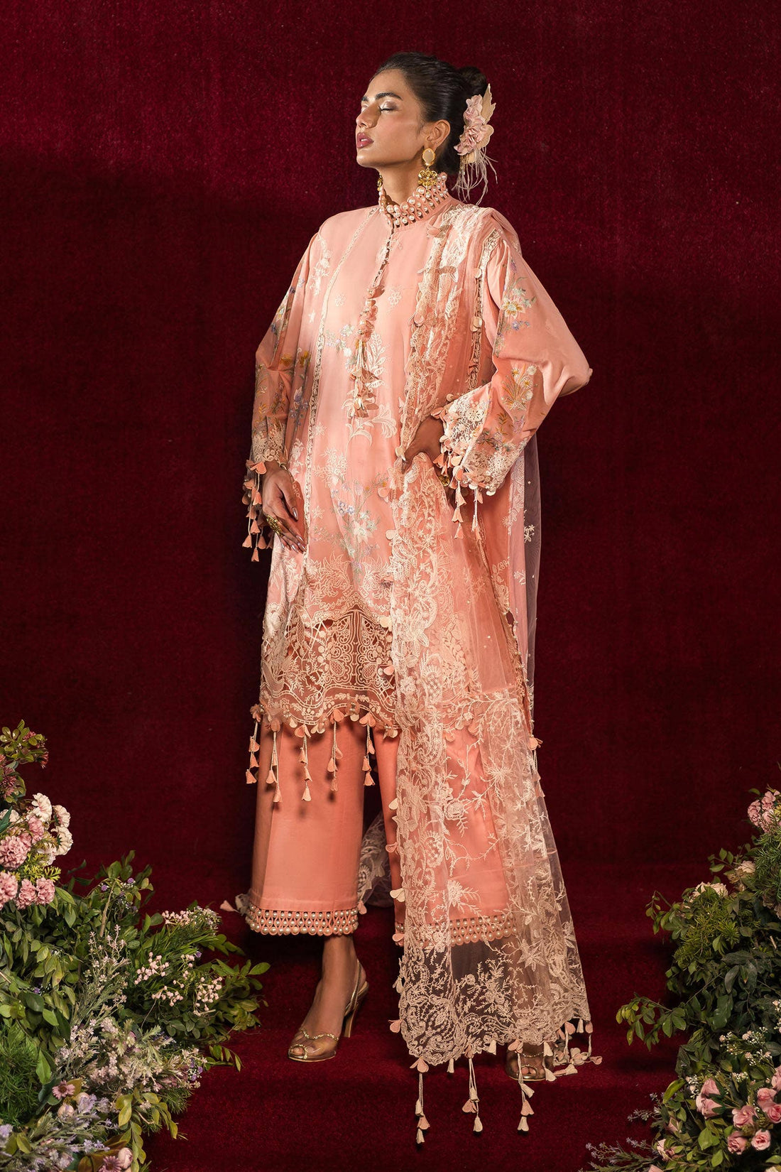 Sana Safinaz | Luxury Collection 24 | L241-007A-3CT - House Of Anaya
