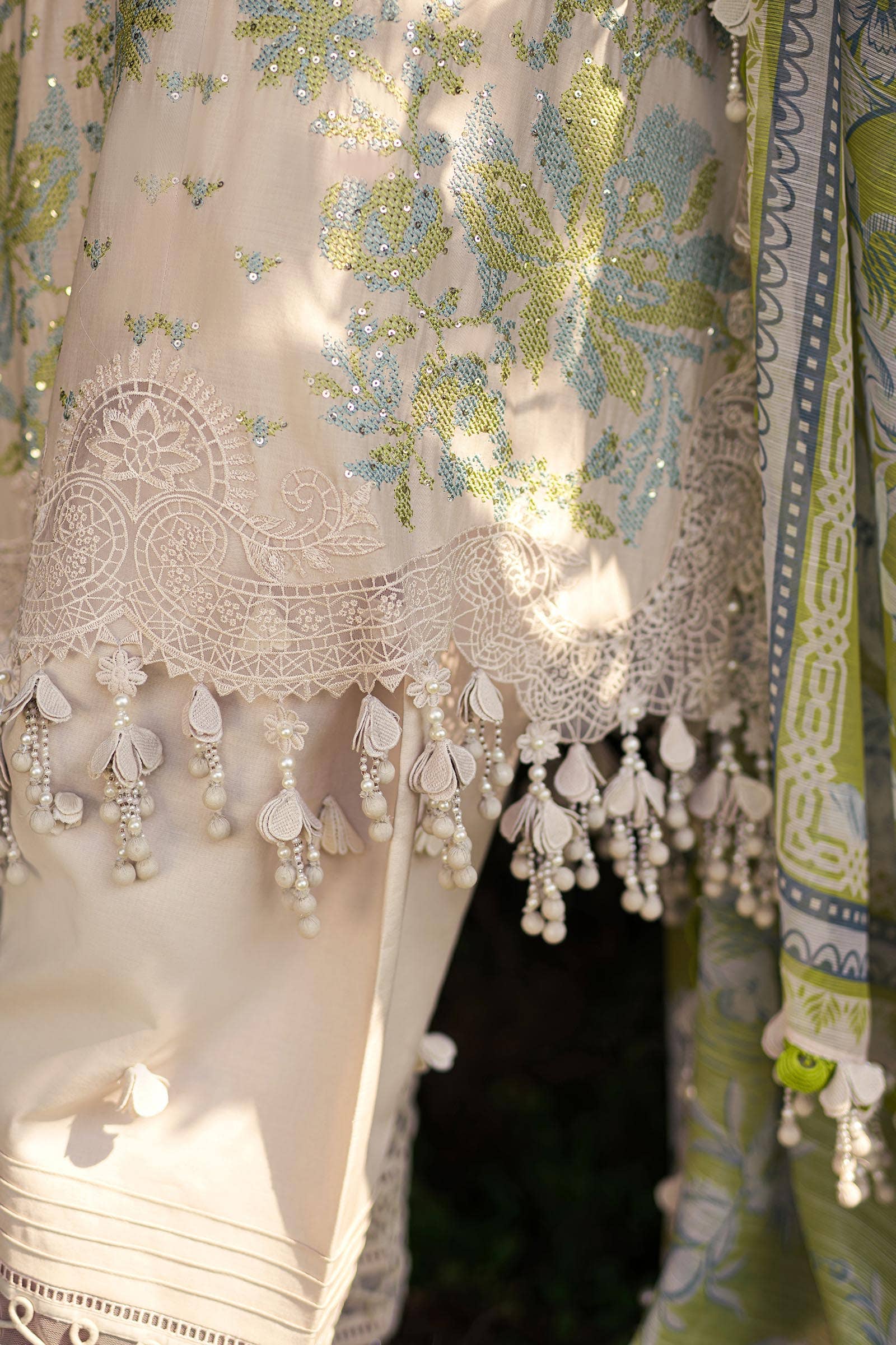 Sana Safinaz | Luxury Collection 24 | L241-008A-3CV - House Of Anaya
