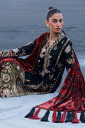 Sana Safinaz | Winter Shawl 24 | S241-001A-3CP - House Of Anaya