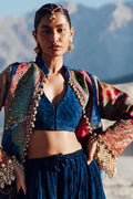Sana Safinaz | Winter Shawl 24 | Velvet V241-001-3CP - House Of Anaya
