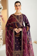 Alizeh | Luxury Raw Silk | AF-RS-05-SCARLET - House Of Anaya
