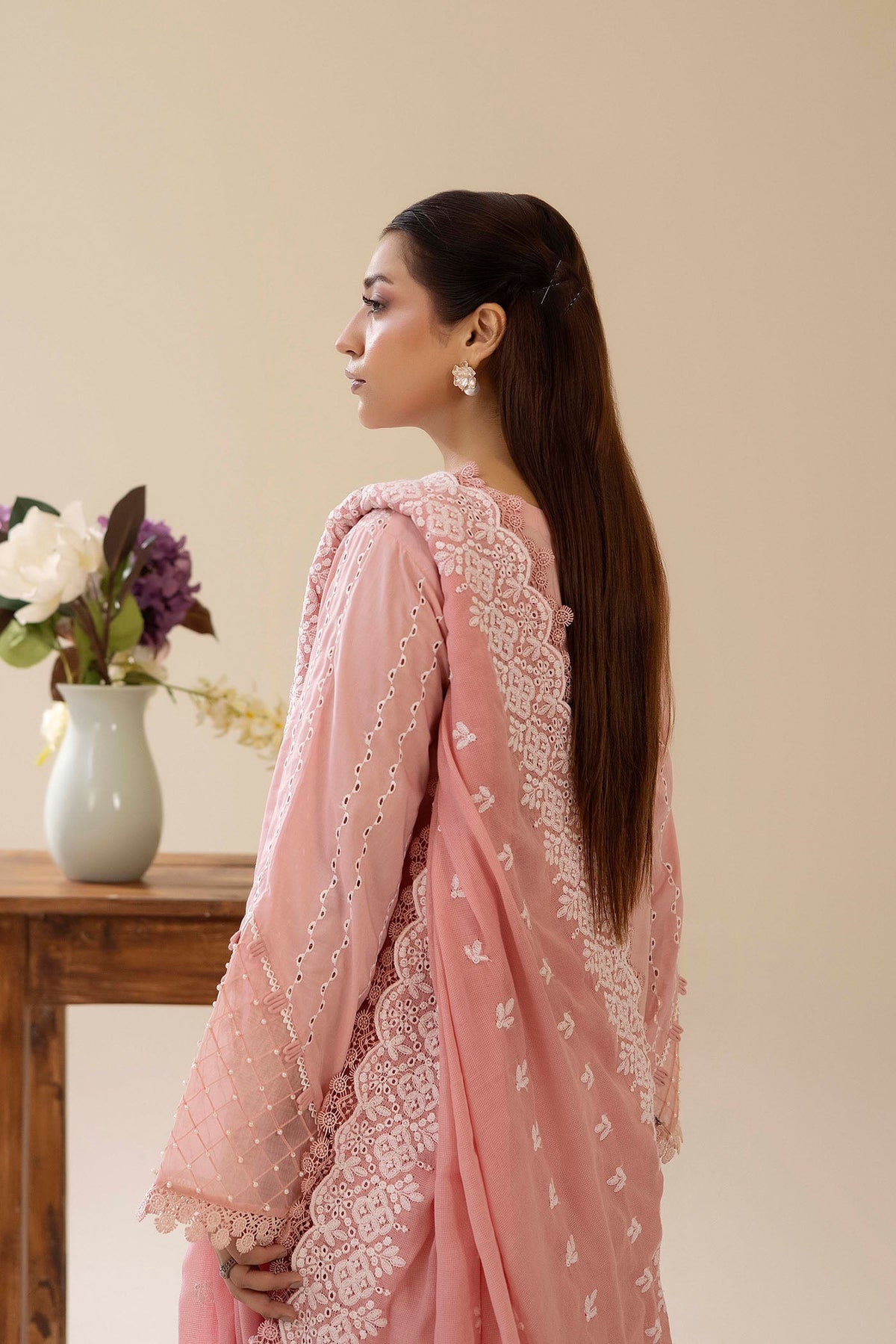 Adans Libas | Chikankari Lawn | CHIKANKARI LAWN-13 - 3