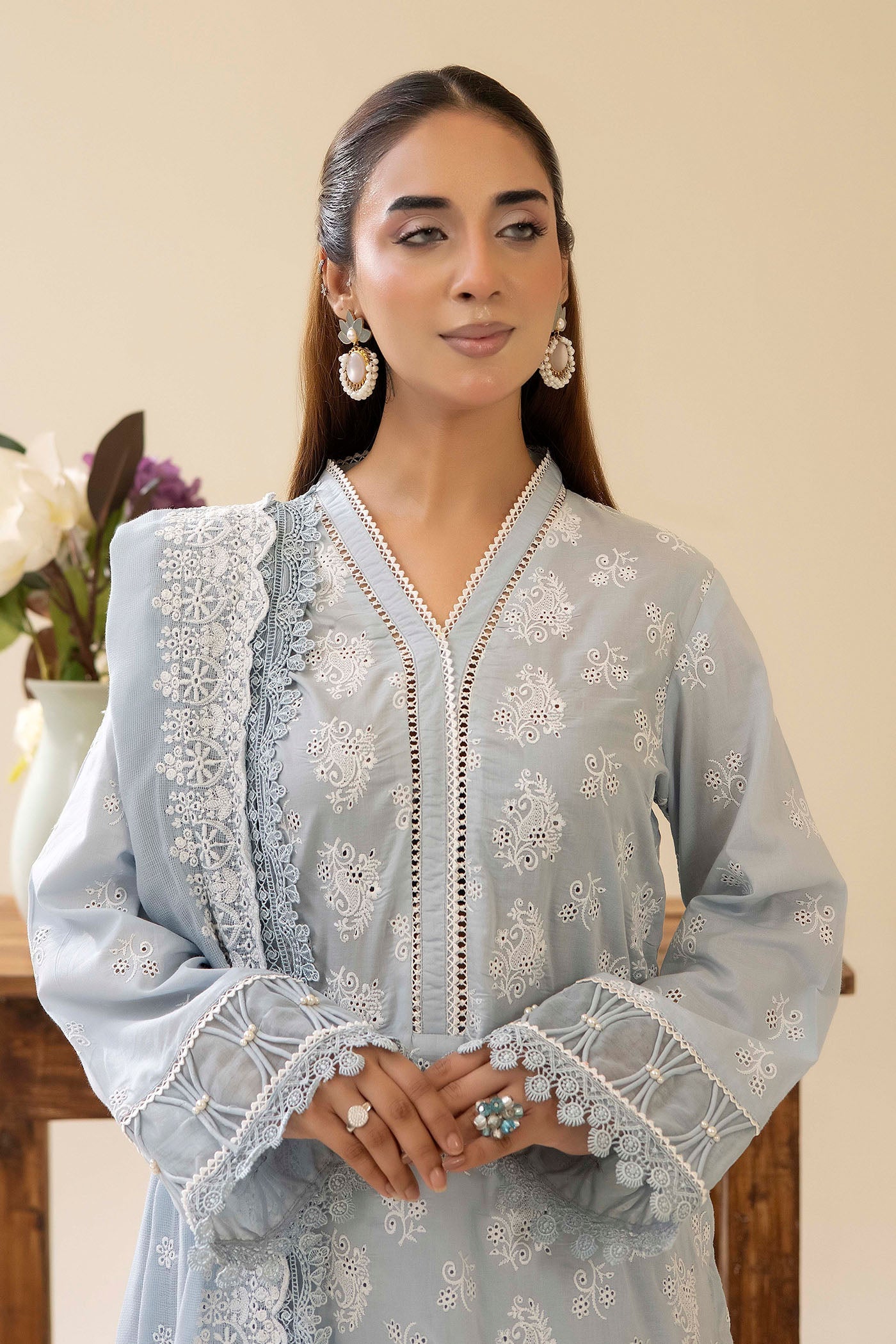 Adans Libas | Chikankari Lawn | CHIKANKARI LAWN-14 - 1