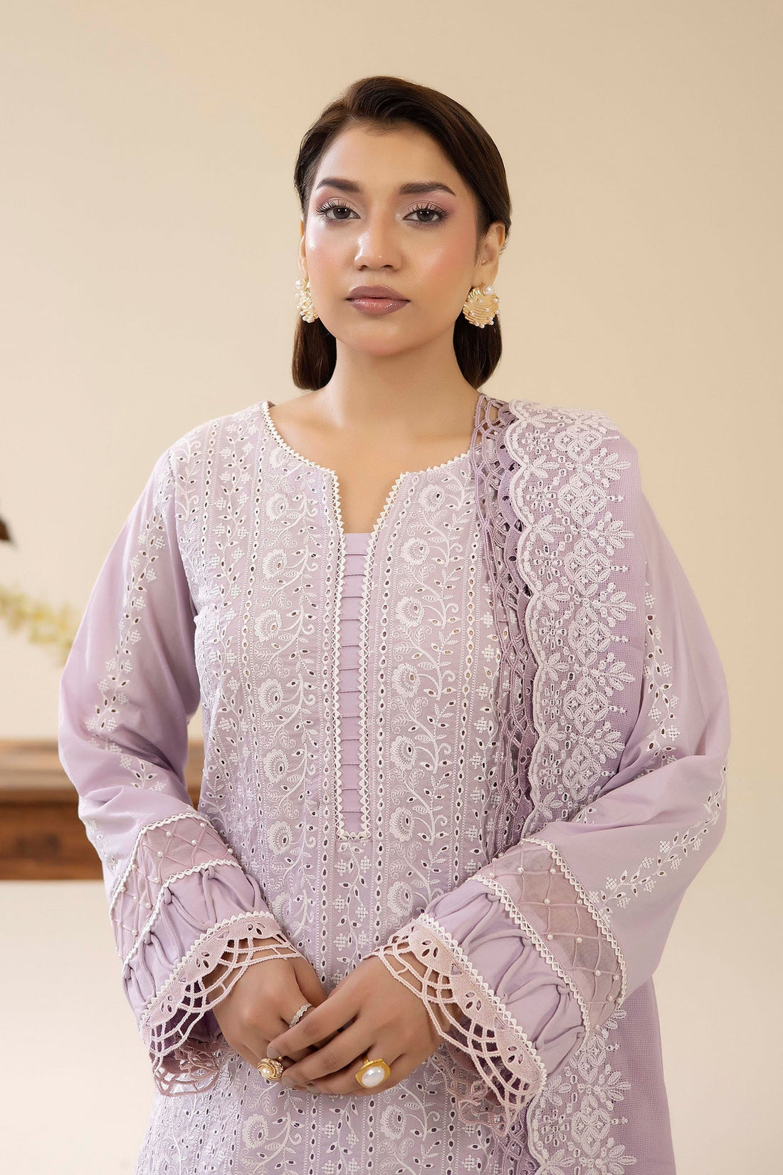 Adans Libas | Chikankari Lawn | CHIKANKARI LAWN-17 - 1