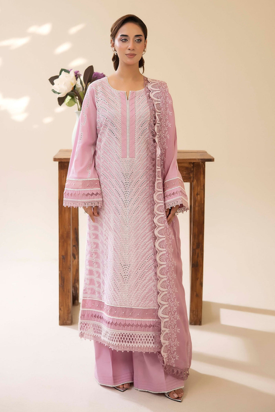 Adans Libas | Chikankari Lawn | CHIKANKARI LAWN-18 - 1