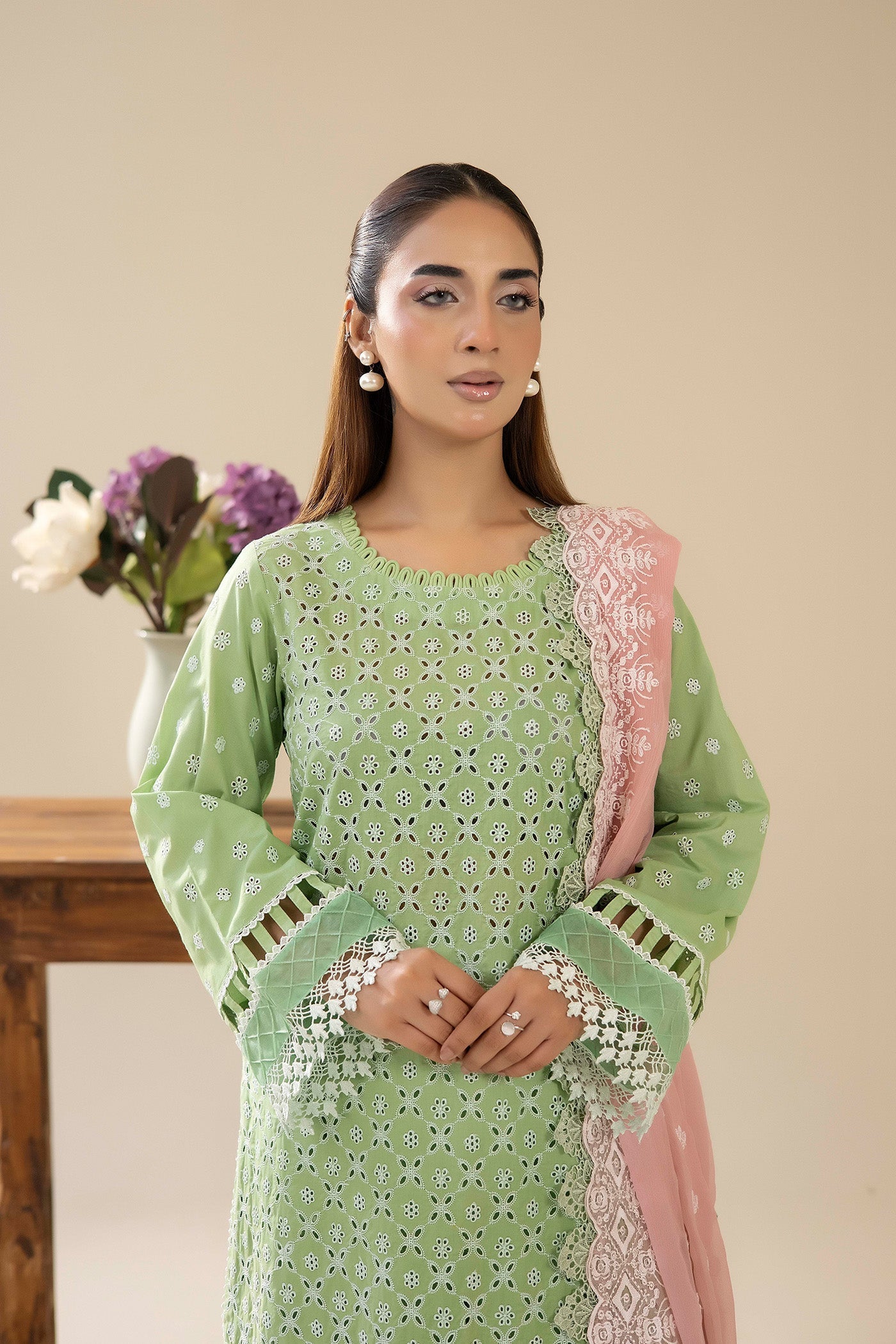 Adans Libas | Chikankari Lawn | CHIKANKARI LAWN-02 - 3