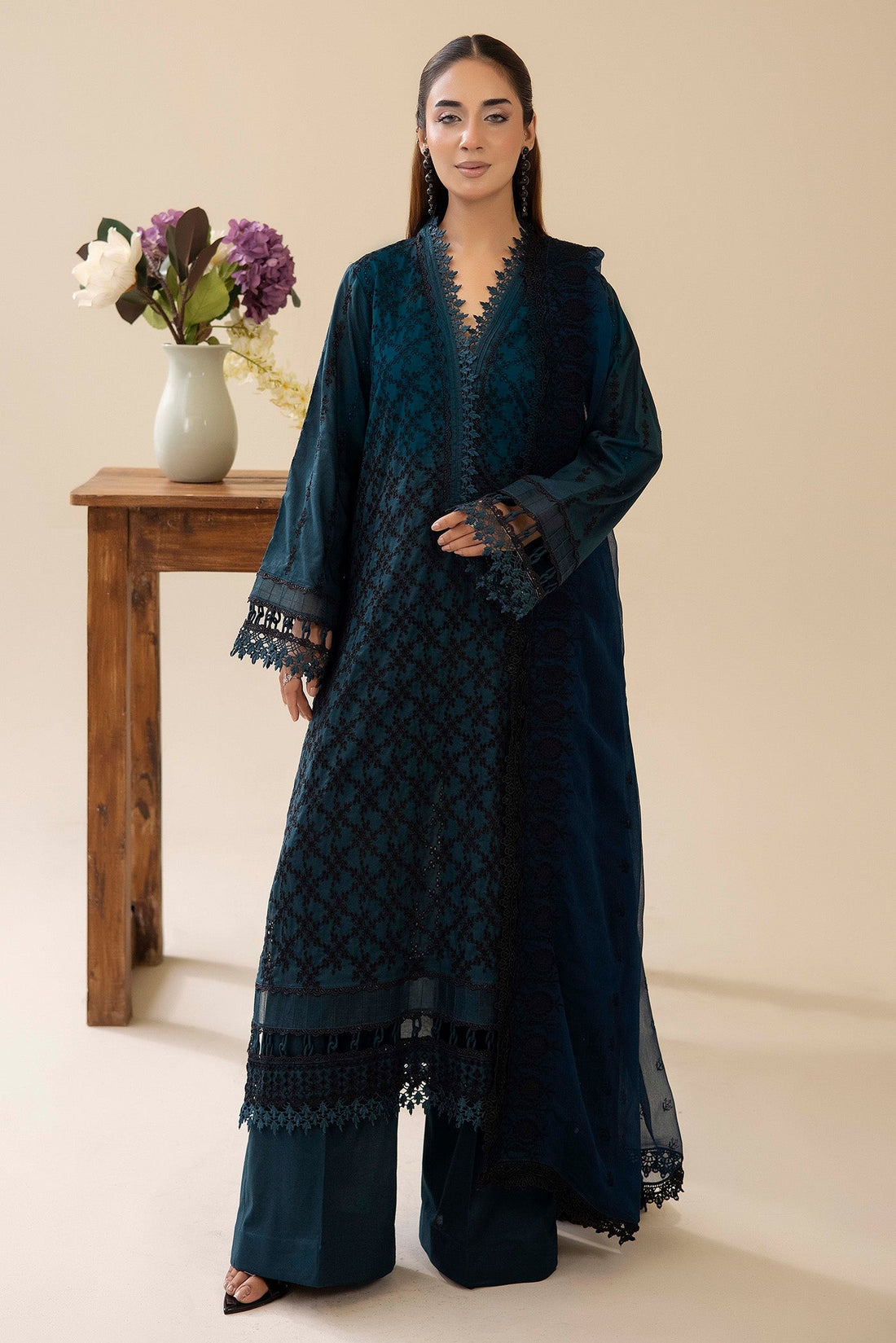 Adans Libas | Chikankari Lawn | CHIKANKARI LAWN-05 - 1