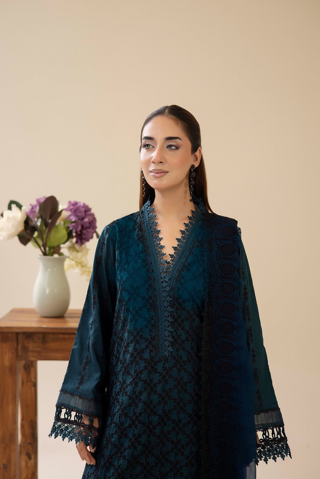 Adans Libas | Chikankari Lawn | CHIKANKARI LAWN-05 - 1