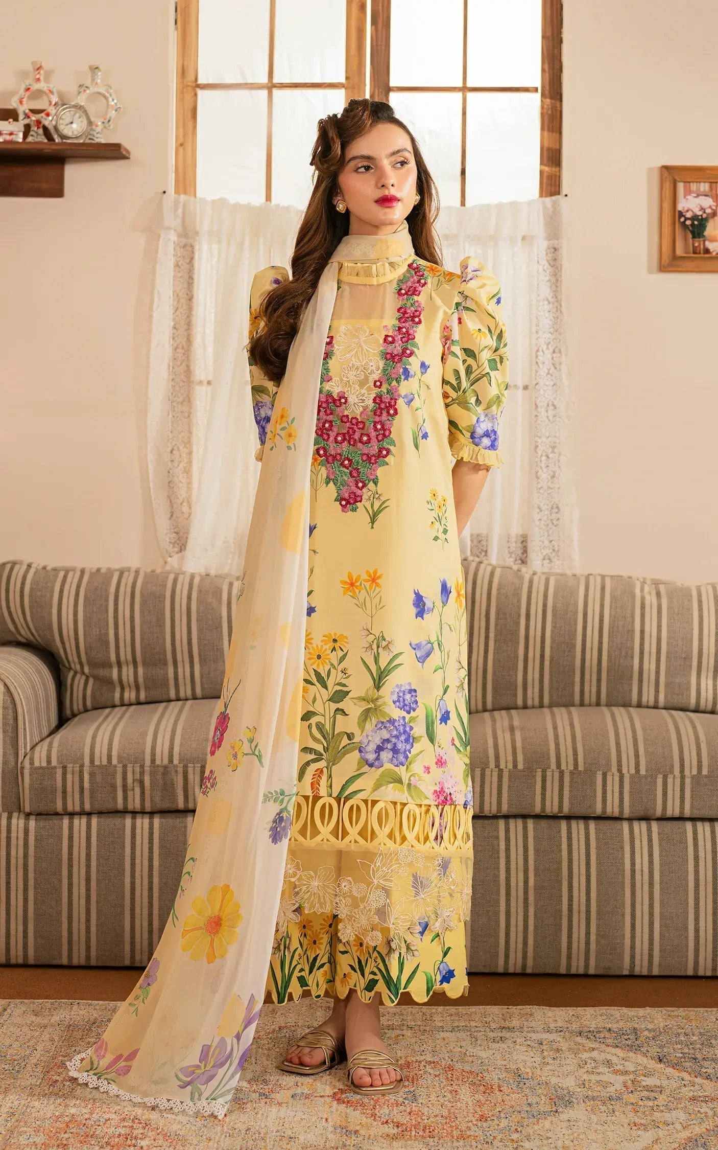 Asifa and Nabeel | Meraki Vintage 25 | Sehar (MVL25-03) - House Of Zarish
