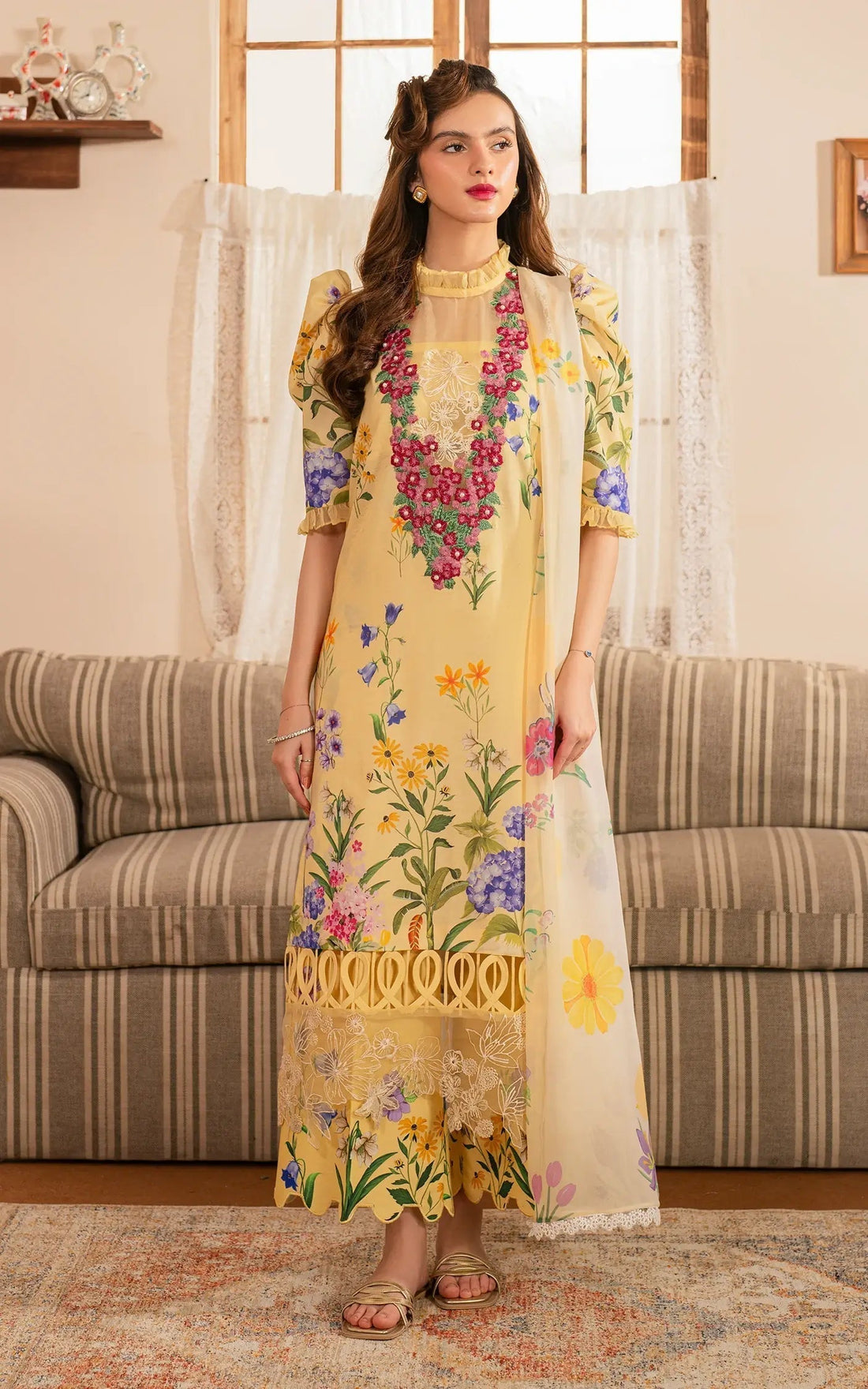 Asifa and Nabeel | Meraki Vintage 25 | Sehar (MVL25-03) - House Of Anaya