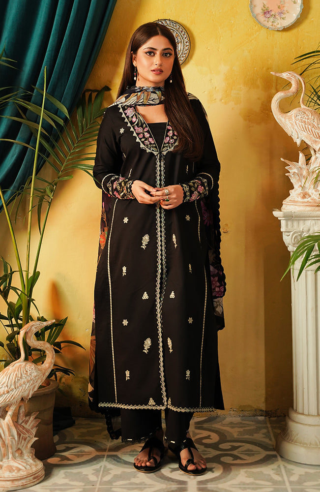 Seran | Afsanah Lawn 24 | Gulposh - House Of Anaya