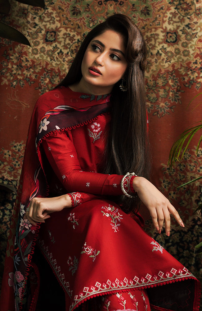 Seran | Afsanah Lawn 24 | Shadab - House Of Anaya