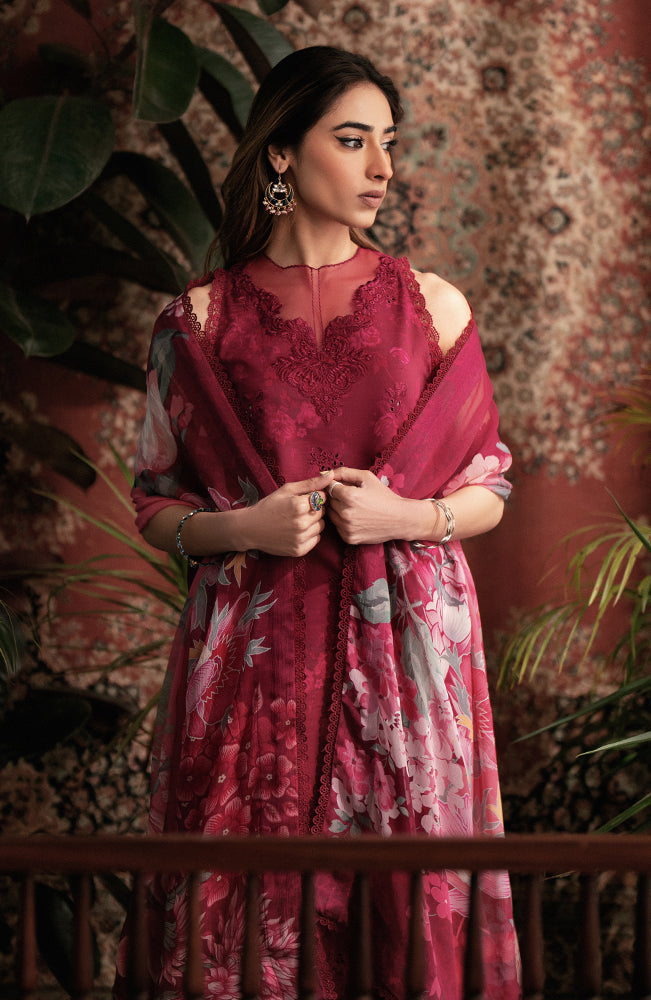 Seran | Afsanah Lawn 24 | Ruby - House Of Anaya