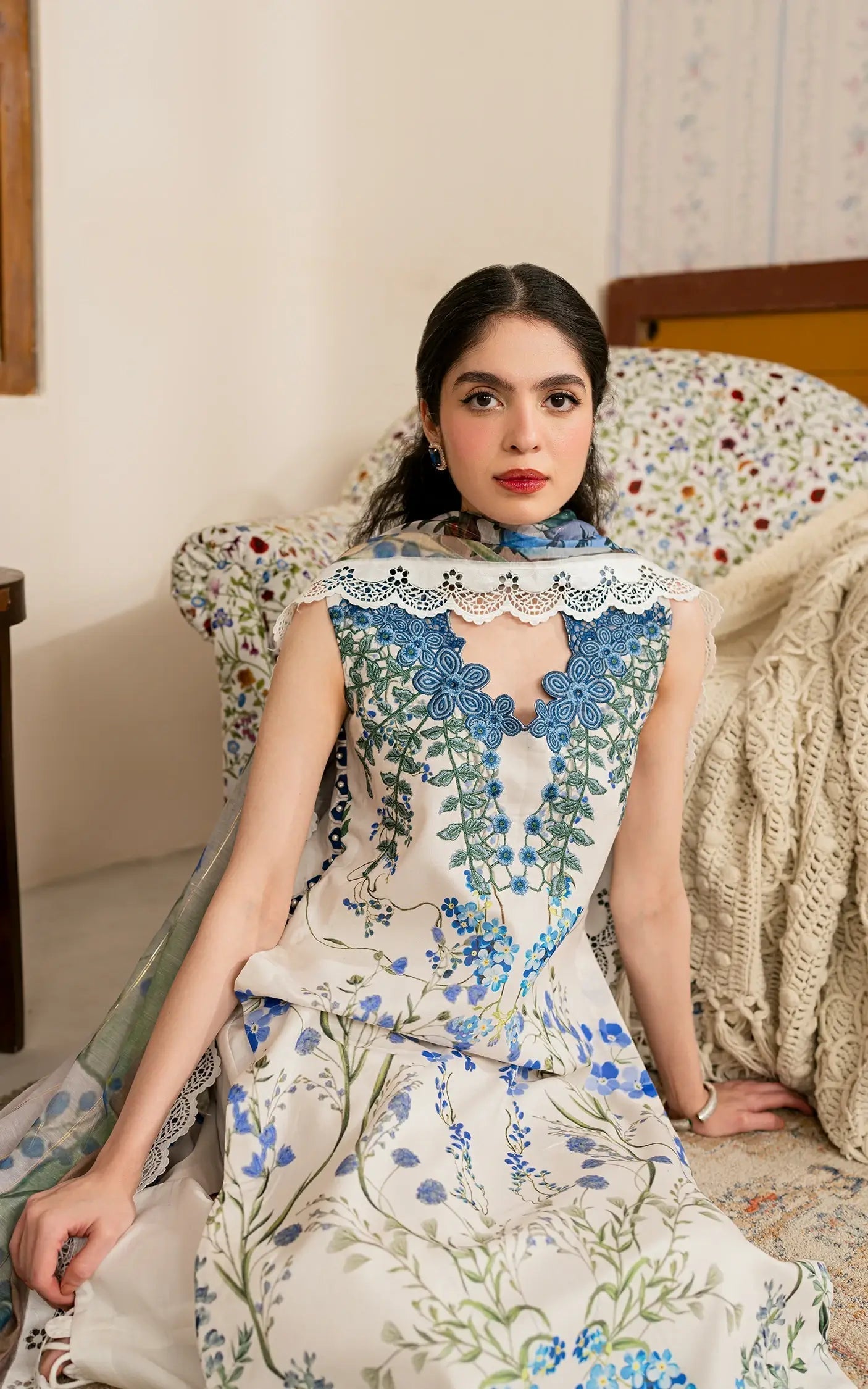 Asifa and Nabeel | Meraki Vintage 25 | Shabnam (MVL25-13) - House Of Zarish