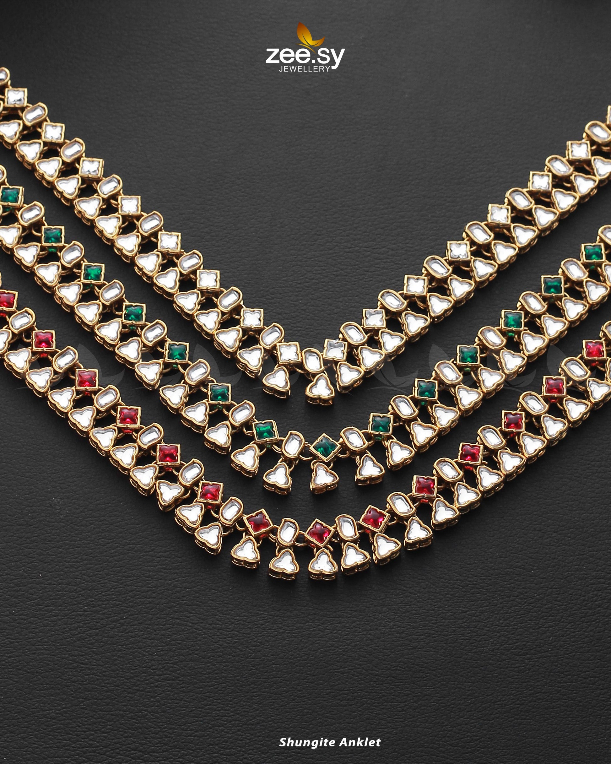 Shungite Anklet - House Of Zarish