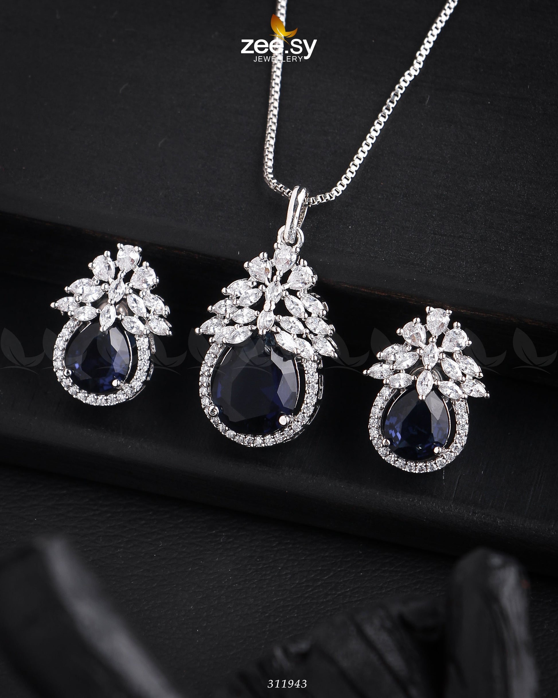 Zara's Pendant Set - House Of Zarish