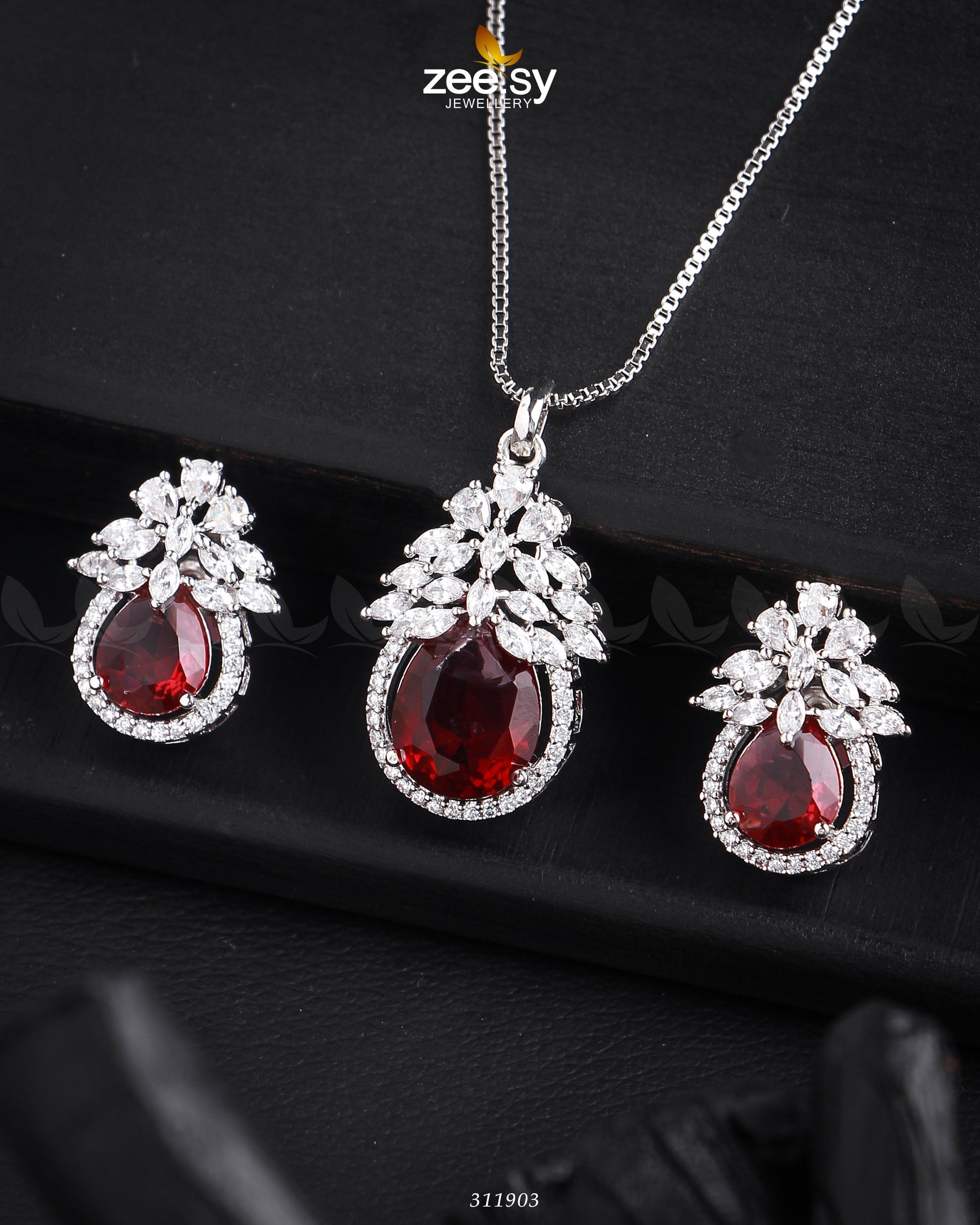 Zara's Pendant Set - House Of Zarish