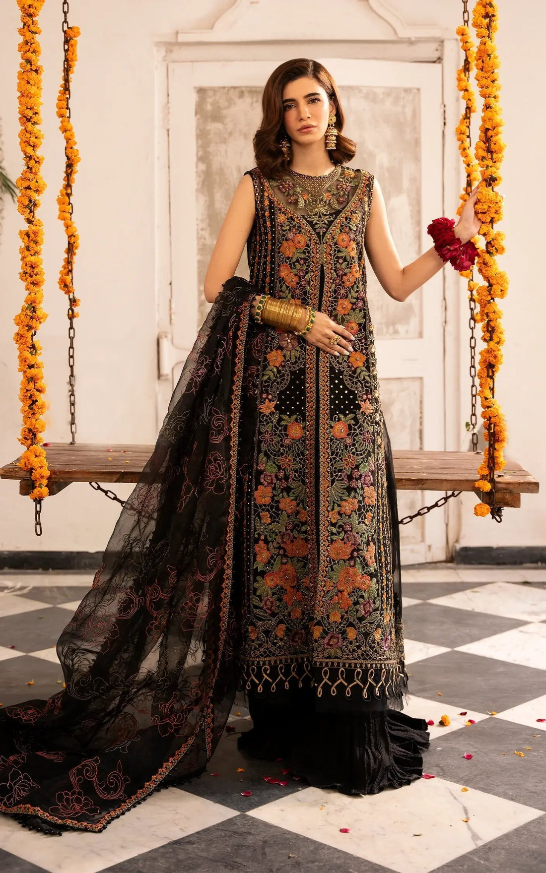 Asifa and Nabeel | Sunehri Eid 25 | Sitara-(SEF25-03) - House Of Zarish