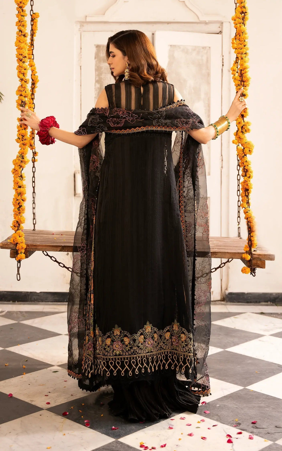 Asifa and Nabeel | Sunehri Eid 25 | Sitara-(SEF25-03) - House Of Zarish