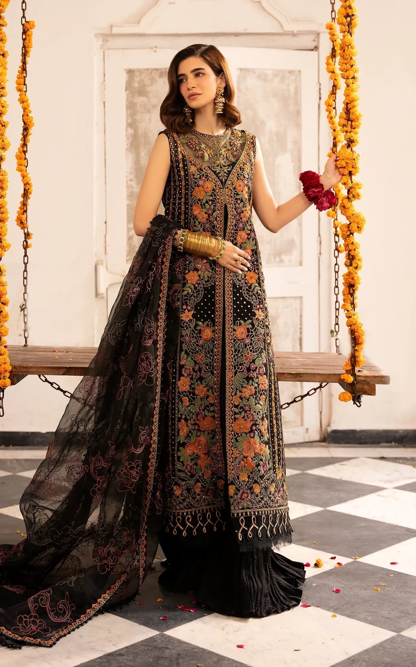 Asifa and Nabeel | Sunehri Eid 25 | Sitara-(SEF25-03) - House Of Zarish