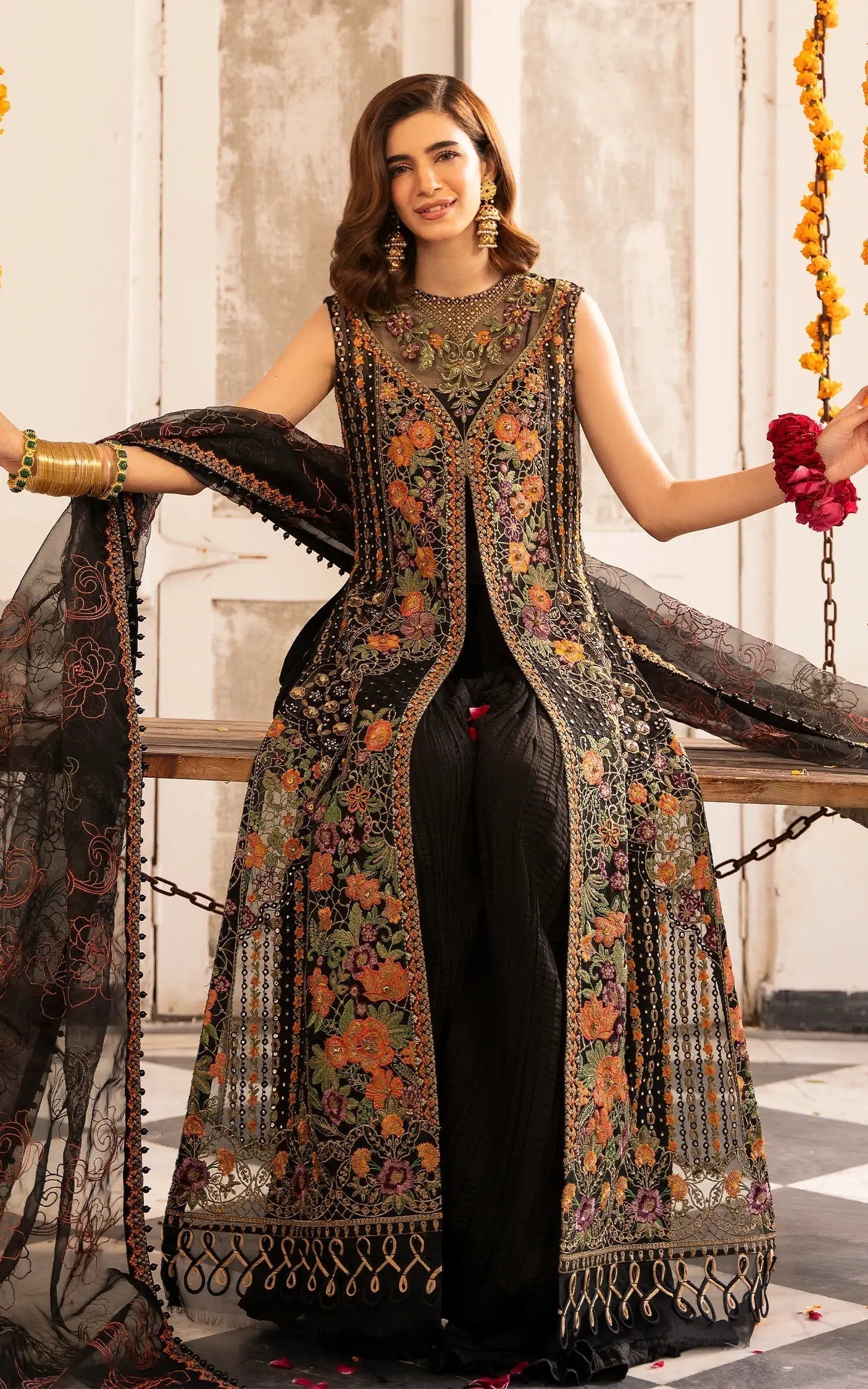 Asifa and Nabeel | Sunehri Eid 25 | Sitara-(SEF25-03) - House Of Zarish