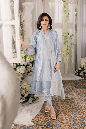 Azure | Ensembles Embroidered Formals | Slate Symphony - House of Zarish