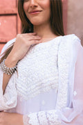 Azure | Embroidered Ensembles 3 Pcs | Snow Haze - House of Zarish