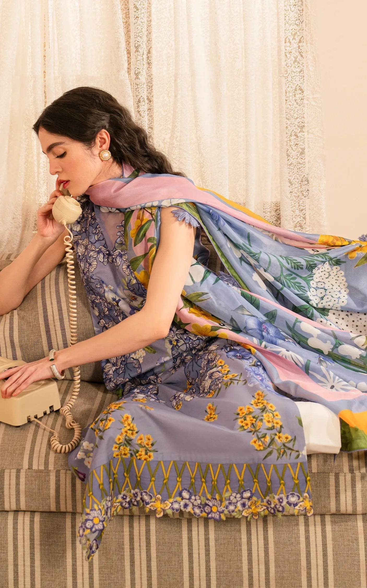 Asifa and Nabeel | Meraki Vintage 25 | Sunehri (MVL25-02) - House Of Zarish
