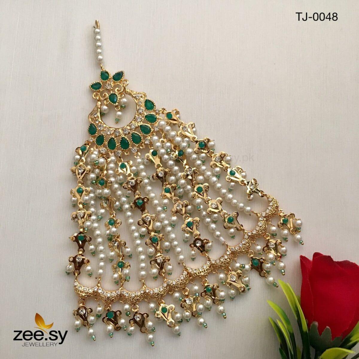 Peacock Jhumar-0048 - House Of Zarish