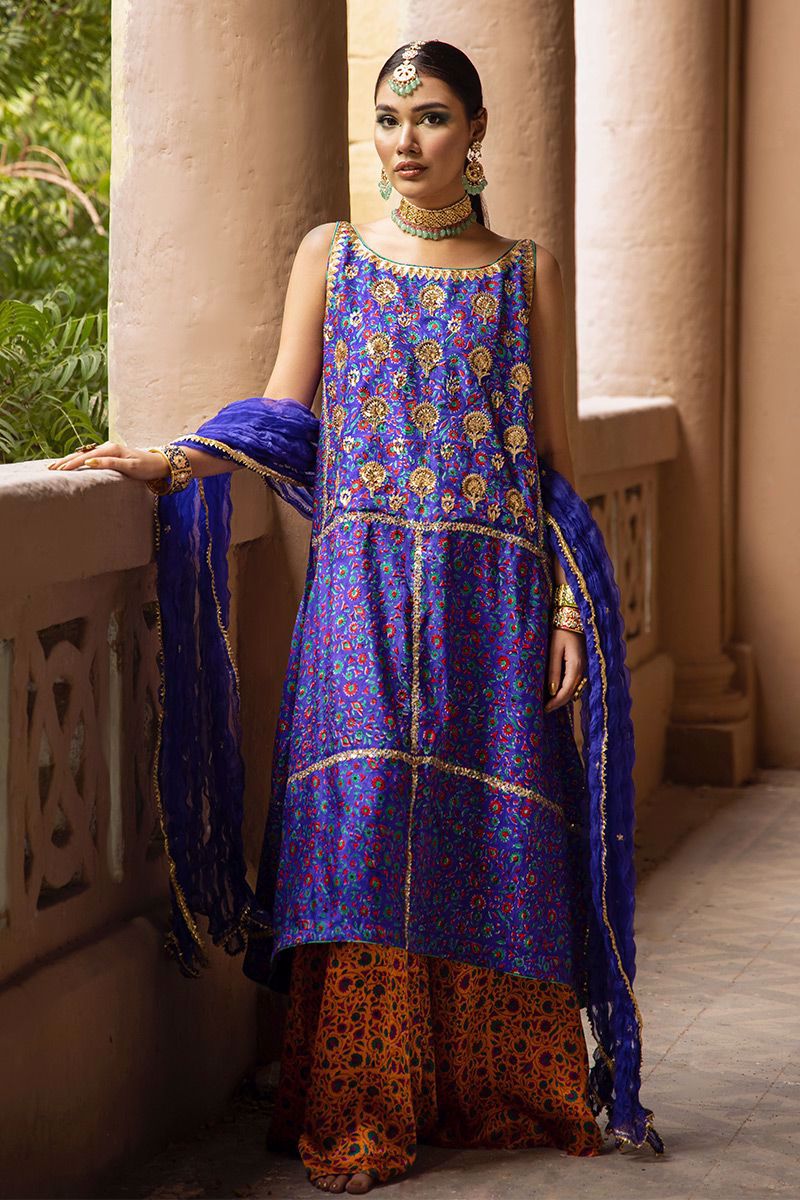 The Pink Tree Company | Wedding Wear | COBALT BLUE - House of Zarish