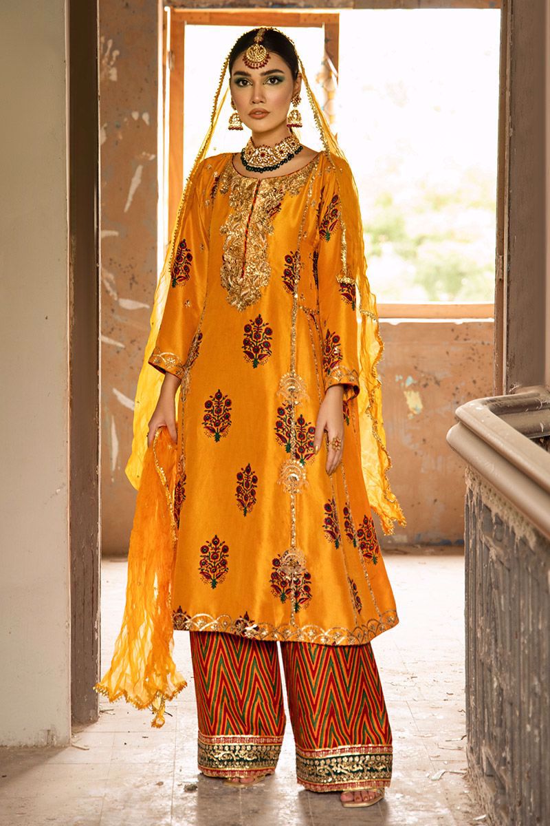 The Pink Tree Company | Wedding Wear | SAFFRON SYMPHONY - House Of Anaya