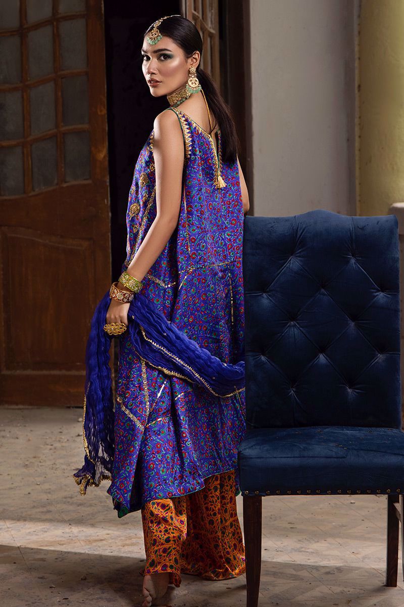 The Pink Tree Company | Wedding Wear | COBALT BLUE - House of Zarish