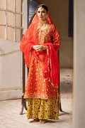 The Pink Tree Company | Wedding Wear | TANGERINE IN RED - House of Zarish